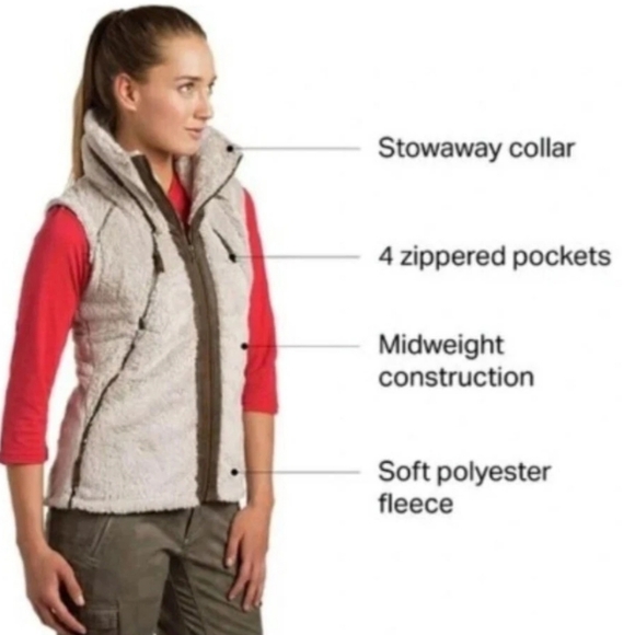 KÜHL Gray and Brown Flight Vest - Picture 3 of 13